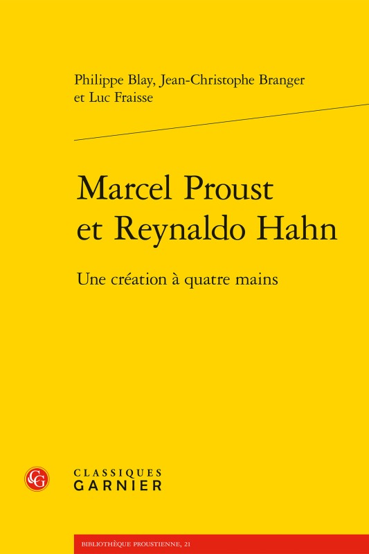 Könyv Marcel Proust et Reynaldo Hahn Fraisse