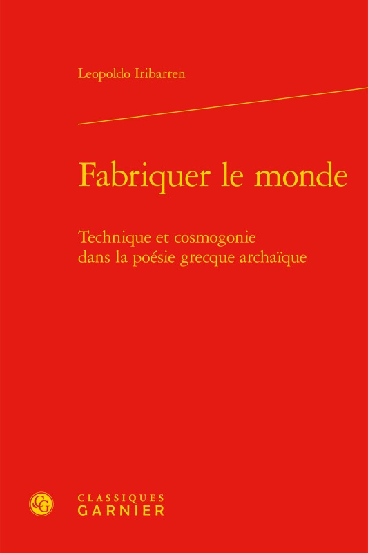 Knjiga Fabriquer le monde Iribarren