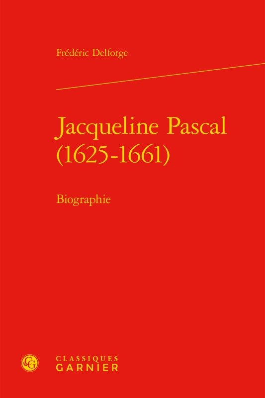 Kniha Jacqueline Pascal (1625-1661) Delforge