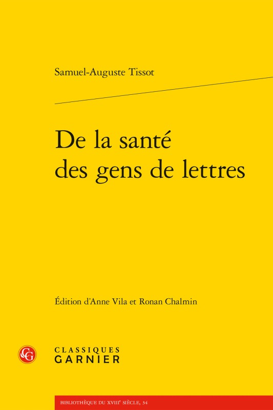 Buch De la santé des gens de lettres Tissot