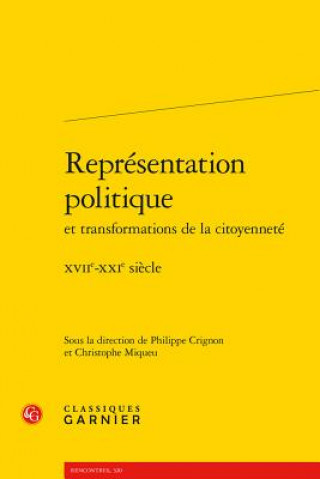 Βιβλίο Représentation politique Philippe Crignon