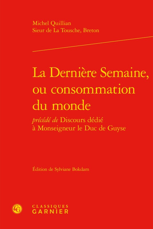Buch La Dernière Semaine, ou consommation du monde La Tousche