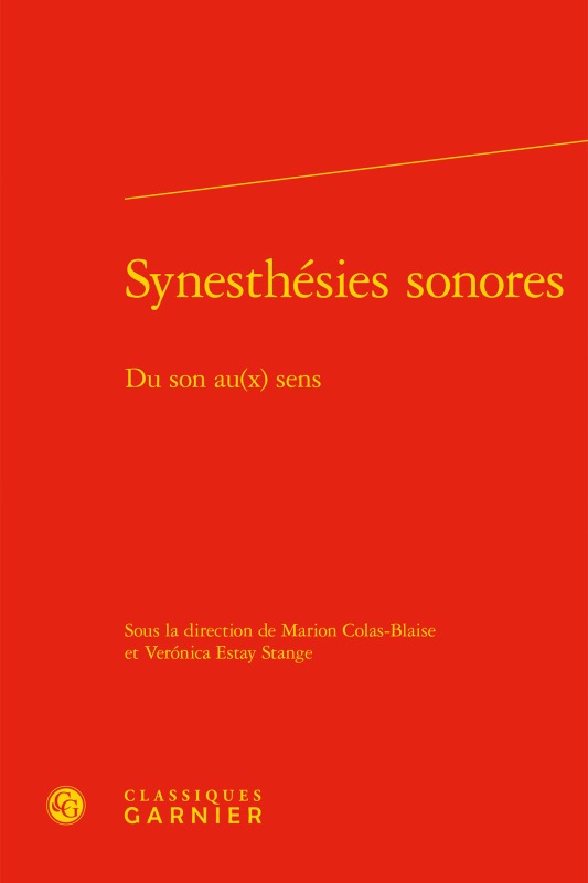 Knjiga Synesthésies sonores 
