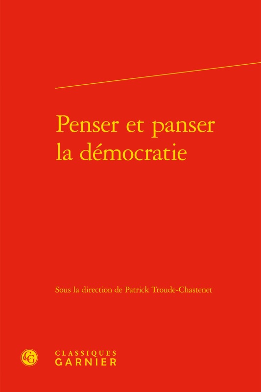 Könyv Penser et panser la démocratie 