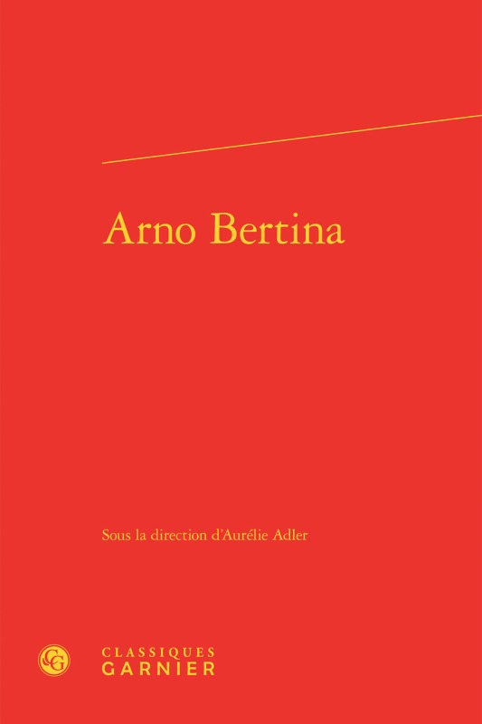 Knjiga Arno Bertina 