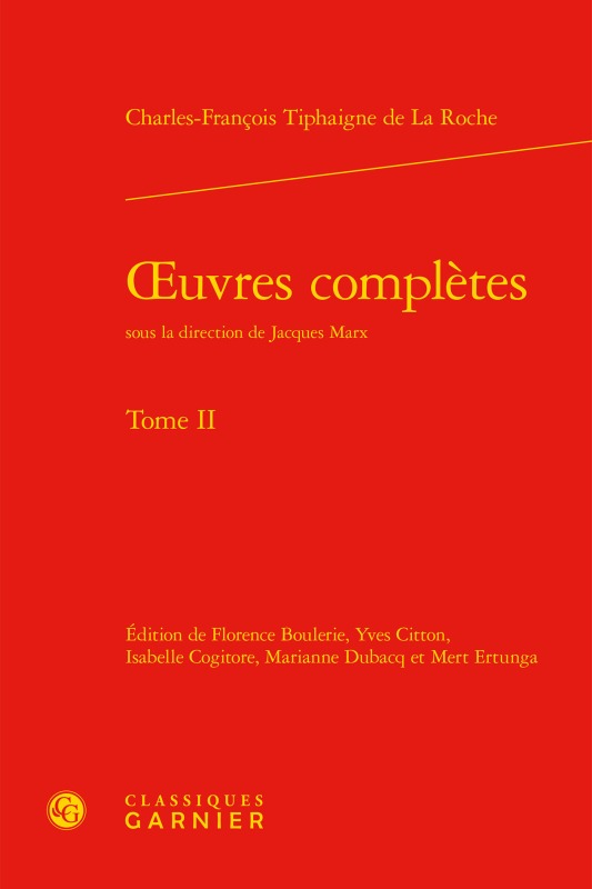 Knjiga oeuvres complètes Tiphaigne de La Roche