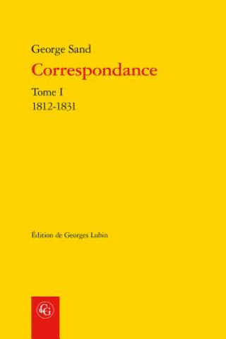 Knjiga Correspondance Sand