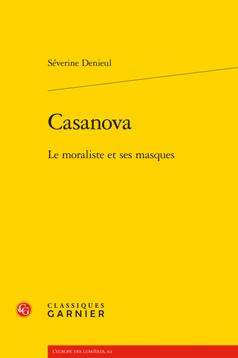 Livro Casanova Denieul