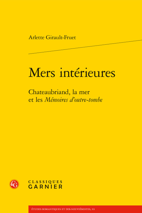 Knjiga Mers intérieures Girault-Fruet