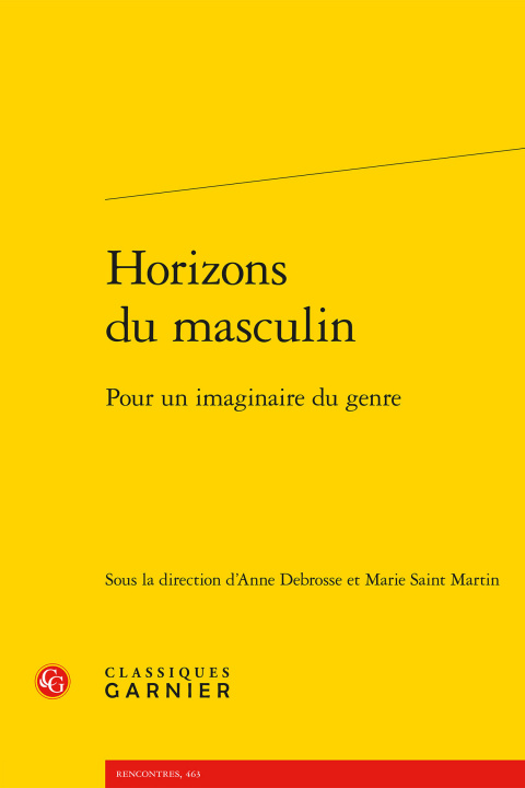 Knjiga Horizons du masculin 