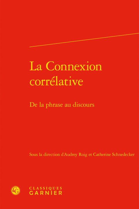 Buch La Connexion corrélative Audrey Roig