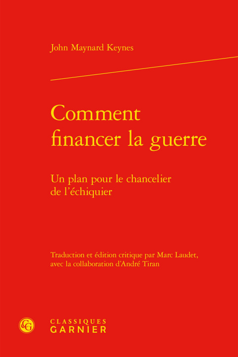 Boek Comment financer la guerre Keynes
