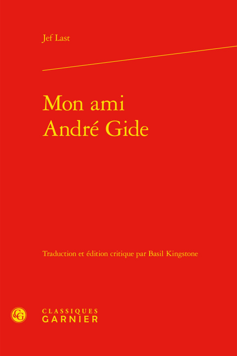 Book Mon ami André Gide Masson