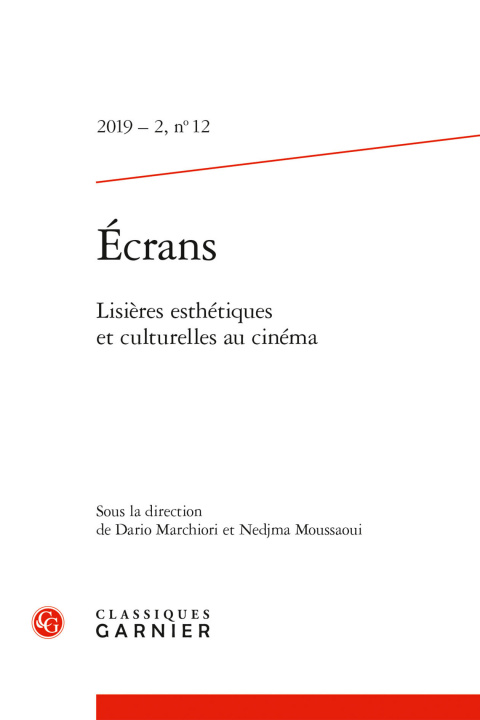 Knjiga Écrans Dario Marchiori