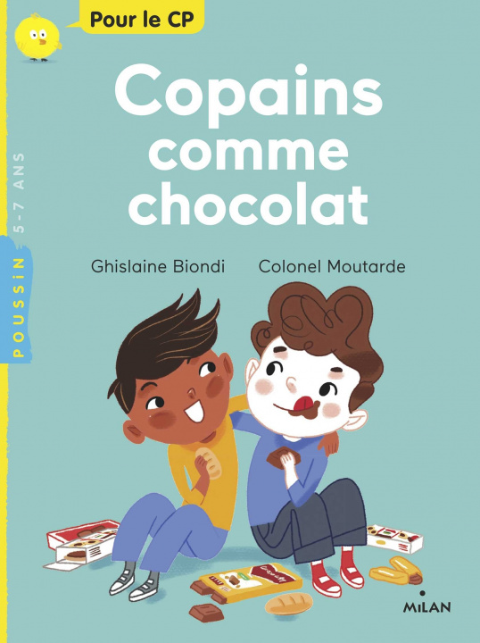 Livre Copains comme chocolat Ghislaine Biondi