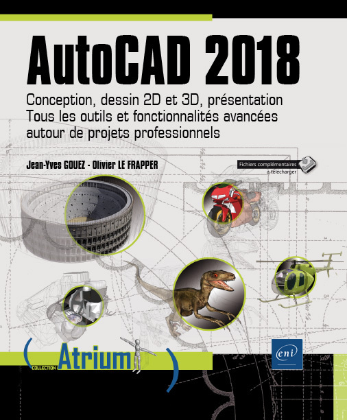 Carte AutoCAD 2018 - conception , dessin 2D et 3D , présentation LE FRAPPER