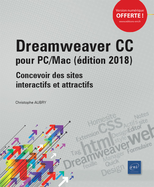 Книга Dreamweaver CC - pour PC-MAC AUBRY