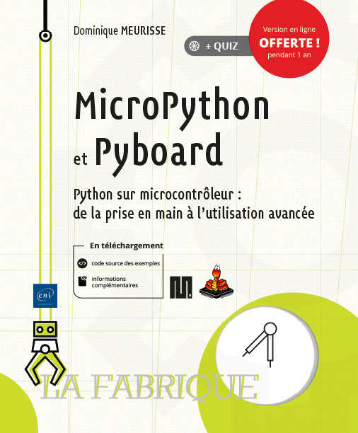 Könyv MicroPython et Pyboard - Python sur microcontrôleur MEURISSE