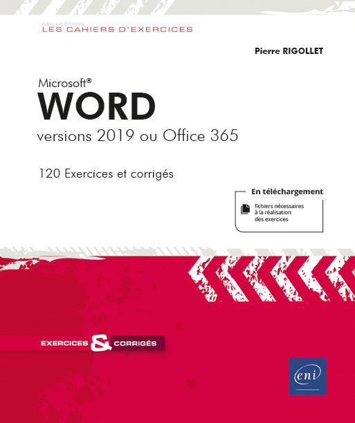 Knjiga Microsoft Word - versions 2019 ou Office 365 RIGOLLET