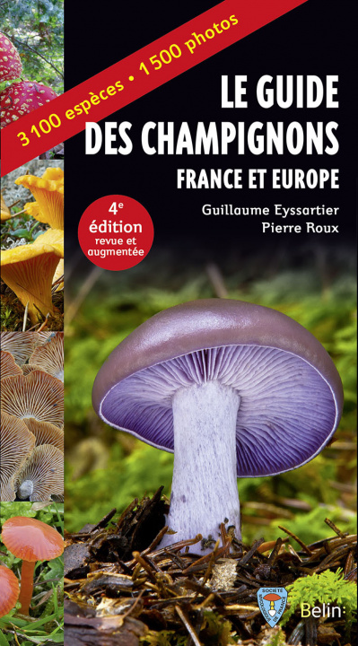 Carte Guide des champignons - France et Europe - 4e édition Roux