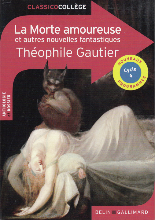 Könyv La Morte amoureuse et autres nouvelles fantastiques Gautier