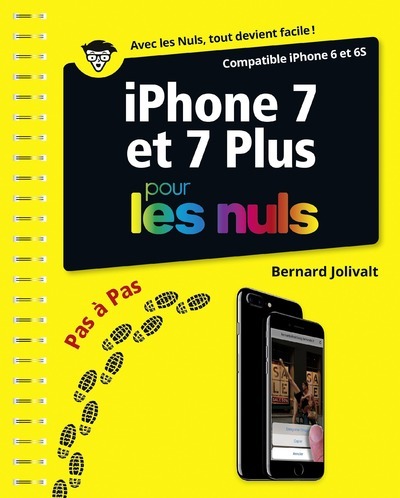 Book iPhone 7 Pas à pas Pour les Nuls Bernard Jolivalt