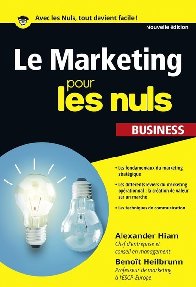 Книга Le marketing Poche Pour les Nuls Business Alexander Hiam