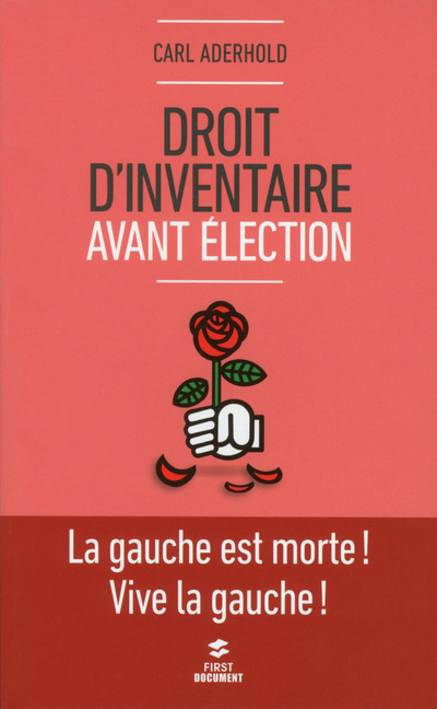 Kniha Droit d'inventaire avant élection Carl Aderhold