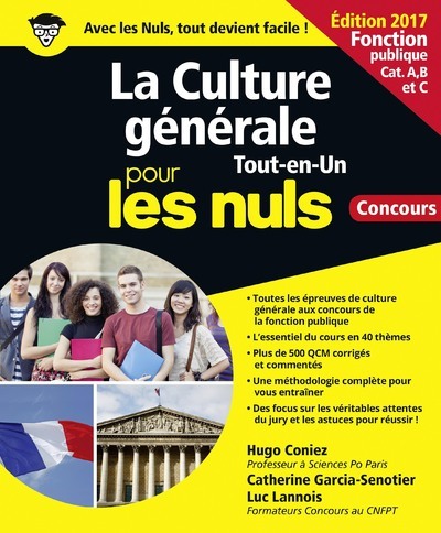 Kniha La Culture générale Tout en un Pour les Nuls Concours - Fonction publique Cat. A, B et C Hugo Coniez