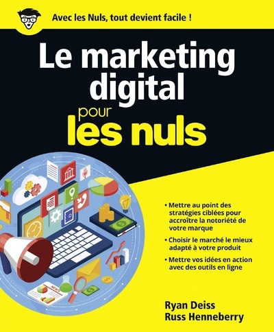 Książka Le marketing digital Pour les Nuls Ryan Deiss