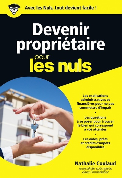 Книга Devenir propriétaire Pour les Nuls Poche Nathalie Coulaud