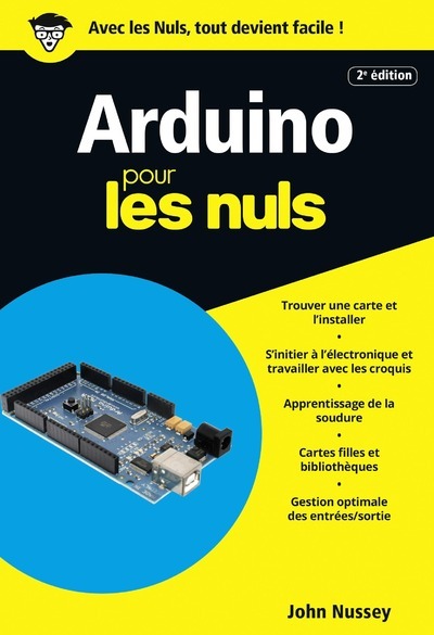 Könyv Arduino Poche Pour les Nuls 2ed John Nussey
