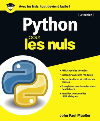 Knjiga Python pour les Nuls, 2e John Paul Mueller