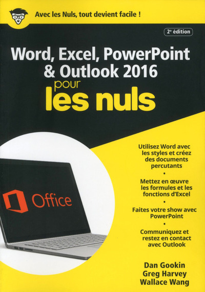 Buch Word & Excel PowerPoint & Outlook 2016 Mégapoche Pour les Nuls 2ed Dan Gookin