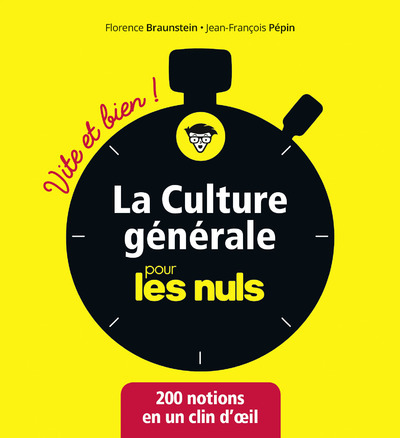 Carte La culture générale pour les Nuls - Vite et Bien ! Jean-François Pépin