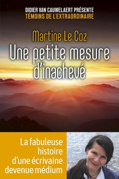 Livre Une petite mesure d'inachevé Martine Le Coz