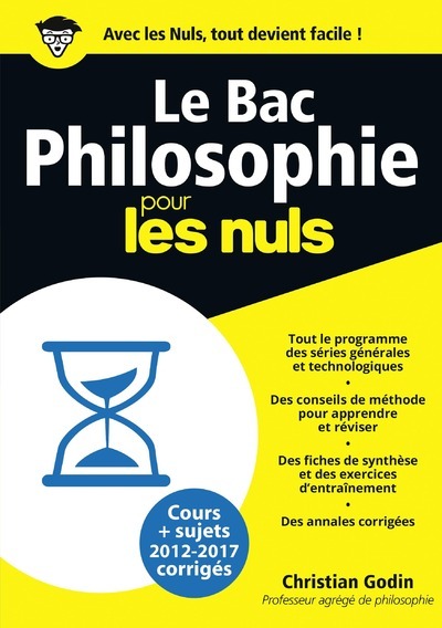Kniha Le Bac Philosophie Pour les Nuls Christian Godin