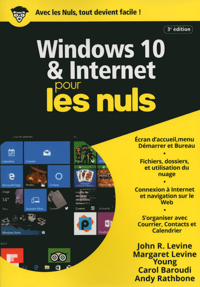 Könyv Windows 10 & Internet Megapoche Pour les Nuls, 3e Andy Rathbone