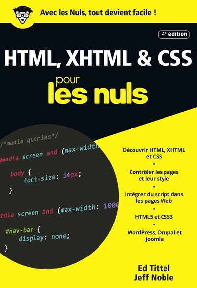 Kniha HTML, XHTML & CSS Poche Pour les Nuls, 4e Ed Tittel