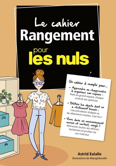 Kniha Le cahier Rangement pour les Nuls Astrid Eulalie