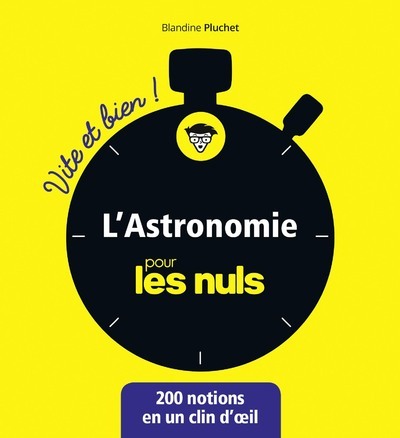 Könyv L'astronomie pour les Nuls - Vite et Bien ! Blandine Pluchet