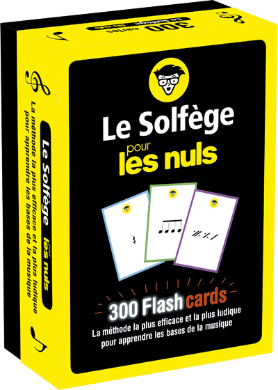 Carte Flashcards Le solfège pour les Nuls Hugo Prigent