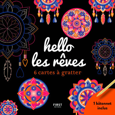 Knjiga Hello les rêves - 6 cartes à gratter Lisa Magano