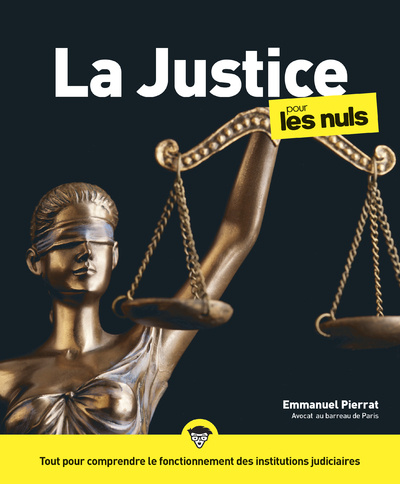 Carte La Justice Pour les Nuls, 3e édition Emmanuel Pierrat