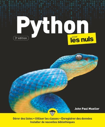 Buch Python Pour les Nuls, 3e John Paul Mueller