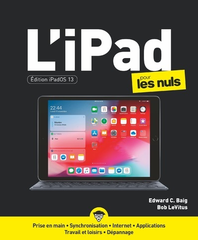 Livre L'iPad édition iPadOS 13 Pour les Nuls Bob LeVitus