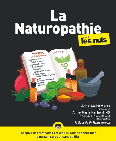 Boek La Naturopathie Pour les Nuls NE Anne-Claire Meret