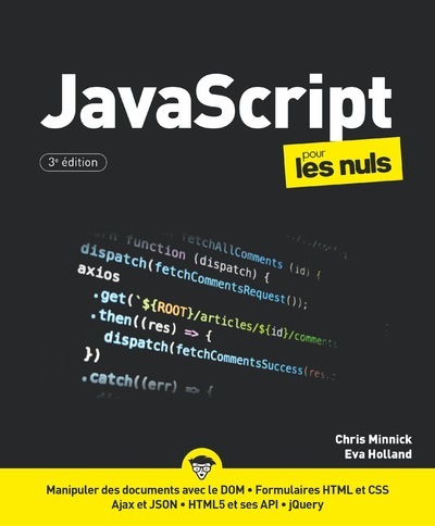 Knjiga JavaScript, 3e édition Pour les Nuls Chris Minnick