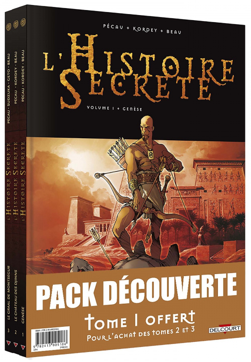 Kniha L'Histoire secrète - Pack T01 à T03 