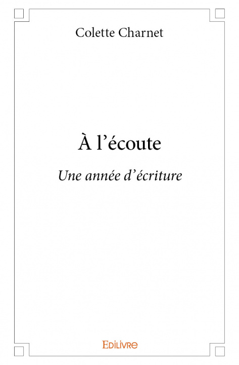 Kniha à l’écoute Charnet